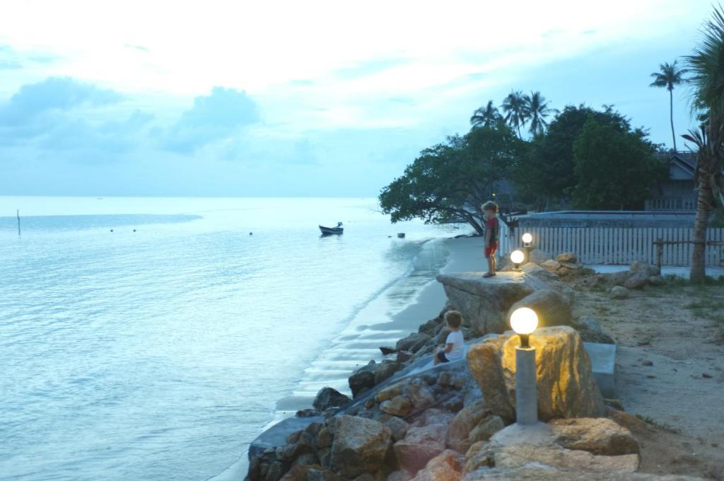 Phangan Palm Beach Resort & Restaurant Ko Pha Ngan Eksteriør bilde